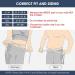 Flexible Lumbar Support Brace for Lower Back Pain Relief, Scoliosis & Lifting Black 2XL (37.5-47'') - Buy Online on GoSupps.com