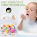 Lot de 9 bombes de bain avec jouets l'int rieur bombes bain en forme coquillage avec jouets d'animaux marins bulles color es p tillantes sans danger pour les enfants ensemble balles pou - Buy Online on GoSupps.com