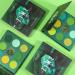 Docolor Gemstone Eyeshadow Palette - 9 Color Highly Pigmented Matte, Shimmer, Glitter & Cream Shadows | Long Lasting, Waterproof & Blendable Makeup Palette (Green) - Buy Online on GoSupps.com
