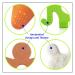 4-Pack Silicone Pacifier Teether Toys for Babies 0-6 and 6-12 Months - Pain Relief for Infants and Toddlers by WANABUY - Buy Online on GoSupps.com