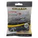 Champ Golf Zarma Spikes (Disc Pack) Black/Silver