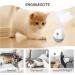 PETGEEK Laser Pointer Cat Toy - Interactive Kitten Toy with Bird Squeaky - Automatic Rotating Cat Laser Pointer - Indoor Cat Toys Gray - Buy Online on GoSupps.com