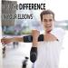 Elbow Compression Sleeve (1 Pair) - Support for Tendonitis Tennis Elbow & Weightlifting - Large Black Brace for Bursitis & Golfer's Elbow - Buy Online on GoSupps.com
