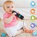 Silicone Remote Teether for Babies 6-12 Months - Chewable TV Remote Teething Toy in Black - Buy Online on GoSupps.com