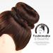 Teenitor Donut Hair Bun Maker Set - 7 Pieces (Dark Brown) with Elastic Bands and Hair Pins - Buy Online on GoSupps.com