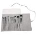 14 holes PU make -up brush pocket make -up brush case cosmetics brush set make -up up brush organizer make -up brush holder pocket for travel and home use