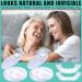 6 Set Fake Teeth Veneers with Mini Tweezers - Temporary Denture for Men and Women - Confidence Smile Solution - Bad Teeth Whitening Alternative - Buy Online on GoSupps.com