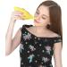 Qimacplus Leak Proof Durable Ceramic Neti Pot Non-Metallic and Comfortable Grip Microwave and Dishwasher Friendly Natural Treatment and Congestion Attractive Designed 1 Count (Pack of 1) Yellow - Buy Online on GoSupps.com
