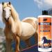 Horse shampoo mane and tail conditioner 500ml deep nourishing mane and tail detangling conditioner | Horse grooming supplies coat cleaner - Buy Online on GoSupps.com