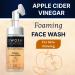 SWOSH Apple Cider Vinegar Foaming Face Wash with Exfoliating Brush - 100ml for All Skin Types - Shop Now - Buy Online on GoSupps.com