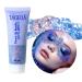 Prreal Body Glitter Gel 50ml Face Glitters Body Gel Sequins Shimmer Liquid Eyeshadow Chunky Glitter for Face Hair Nails Hologrographic Cosmetic Laser Powder Festival Glitter Makeup#Blue Purple