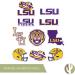 LSU Tigers Geaux State University Vinyl Sticker Decals - Laptop Water Bottle Car Scrapbook - Type 2 - Buy Online on GoSupps.com
