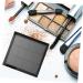 PLAFOPE 4 Pcs 12 Empty Eye Shadow Pallet Acrylic Makeup Cosmetic Pallet Empty Makeup with Mirror Black - Buy Online on GoSupps.com
