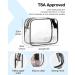 BAGSMART TSA Approved Hanging Toiletry Bag & Transparent Makeup Organizer - Large Black - Buy Online on GoSupps.com