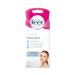 Veet PURE Face Wax Strips Sensitive Skin Hypoallergenic Formula 40ct White 40 count (Pack of 1) White