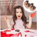 Bear Ears Clips 1 Pair Bowknot Bells Clip on Bear Ears for Girls Women Cute Bear Ear Hair Clips Fluffy Headbands with Clip Bear Ears Clips - Buy Online on GoSupps.com