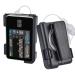 Healvaluefit Tslim x2 Pump Case with Clip, Tandem Tslim Pump Case with 360 Rotatable Clip, Tandem Tslim x2 Pump Accessories, Friendly to Screen Protector, Compatible with t:Slim, t:Slim G4 (Black)