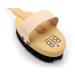 BiB Body Ionic Massage Brush - Premium Oiled Beech Wood Horsehair & Bronze Wire - International Shipping - Buy Online on GoSupps.com