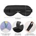 Light Blocking Sleep Mask - Goose Tulip Floral Eye Mask for Travel & Naps | Adjustable Soft Eye Cover for Men & Women - Buy Online on GoSupps.com
