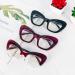 REAVEE 3 Pack Oversized Reading Glasses for Women - Blue Light Blocking Stylish Large Frame Computer Readers | Black Red Flower Design - Perfect for Comfort & Style - Buy Online on GoSupps.com