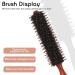 Round Brush 3.3cm - Wild Boar Bristle Curl Brush for Women & Men - Natural Hairbrush for Blow-Drying & Styling - Buy Online on GoSupps.com