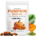Mcukv Pumpkin Seed Oil with Saw Palmetto 1000mg per Serving Cold Pressed Pumpkin Seed Oil Capsules for Hair Scalp Urinary & Prostate Support Pure Virgin with Essential Fatty Acids Non-GMO 300Pcs