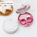 Autoecho 5-in-1 Portable Contact Lens Case Set with Mirror - Cute Hot Pink Travel Kit for Daily Use & Outdoors - Buy Online on GoSupps.com