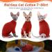 Hjyokuso Sphynx Cat Clothing | Soft Breathable Cat Sweaters & Mantles for Sphynx Cornish Rex Devon Rex & Peterbald - Warm & Comfortable Catwear - Buy Online on GoSupps.com