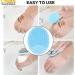 LYMGS Silicone Facial Cleansing Brush - Soft Exfoliator for Blackhead and Acne - Deep Cleaning Face Wash Brush - Blue - Buy Online on GoSupps.com