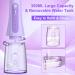 Portable Cordless Water Flosser for Teeth - USB Rechargeable Oral Irrigator - Home, Travel, Office - Purple - Buy Online on GoSupps.com