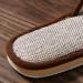 Teceyfeet 6 Pair Set Linen Slippers - Open Toe Bathing Pantolettes for Hotels & Spas | Slip-Resistant Universal Size for Men & Women - Buy Online on GoSupps.com