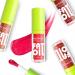 Xumann 4PCS Fat Oil Lip Gloss Set Tinted Lipgloss Clear Lip Oil Lip Plumping Moisturizing Long Lasting Non-Sticky for Girls Women Gift - Buy Online on GoSupps.com