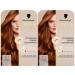 handle Coloration 77 Dark Copper Blonde 2 x 182 ml sustainable hair dye with serum and hair mask protects against visible hair damage 100 gray coverage
