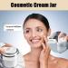 3 Round Jars Airless Cream Pump Containers Refillable Empty Cream Dispenser Jars Plastic Cream Jar for Lip Balm Sample(30ml+30ml+50ml) - Buy Online on GoSupps.com