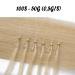 40cm Platinum Blonde Microring Extensions - Remy Real Hair Loop Extensions | 50g 100 Strands - #60 - Buy Online on GoSupps.com