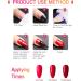 VENALISA Clear Pink Gel Nail Polish 15ml - Neutral Color French Nail Design, Soak Off UV LED Transparent White Nail Art - Natur Rosa - Buy Online on GoSupps.com