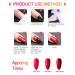 VENALISA 15ml Jelly Translucent Black Gel Nail Polish - Soak Off UV LED for DIY Nail Art - Buy Online on GoSupps.com