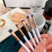 Professional 10-Part Make-Up Brush Set - High-Quality Synthetic Brushes for Foundation Powder & Eyeshadow - Perfect for Beginners & Cosmetics Enthusiasts - Buy Online on GoSupps.com