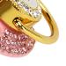 Gold Baby Pacifier Set | Rhinestone Lightweight Pacifier for Babies 6-18 Months | Cute Home Use Gift (Letter I) - Buy Online on GoSupps.com