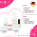 NAILS FACTORY N&BF | UV Gel Nail Studio Starter Set - Complete Nail Art Kit with UV Lamp & Base Gel - Buy Online on GoSupps.com