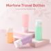 Shop Morfone 16-Piece Silicone Travel Bottles Set - TSA Approved Leak-Proof BPA-Free for Shampoo & Lotion - Perfect for International Travel - Buy Online on GoSupps.com