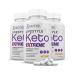 (3 Pack) Lifestyle Extreme Keto Pills 1675MG New & Improved Formula Contains Apple Cider Vinegar Extra Virgin Olive Oil Powder Green Tea Leaf 180 Capsules