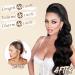 BARSDAR 26'' Long Body Wavy Brown Drawstring Ponytail Extension - Synthetic Clip-in Fluffy Ponytail Hairpiece for Women - Daily & Party Wear - Darkest Brown - 1 Pack - Buy Online on GoSupps.com
