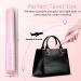 Cordless Hair Straightener - Portable Mini Flat Iron Adjustable Temperature Fast Heating Type-C Rechargeable (Pink) for Travel | Buy Online Now - Buy Online on GoSupps.com
