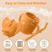 Silicone Straw Sippy Cup for Toddlers | Spill-Proof with Handles | 7oz Orange | Ages 6+ Months | The First Years Training Cup - Buy Online on GoSupps.com