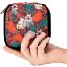 GIAPB Period Bag Sanitary Napkin & Makeup Pouch | Botanical Flower Pattern | Color2077 - Buy Online on GoSupps.com