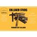 Beef Collagen Sticks for Dogs - Long Lasting Collagen Easily Digestible Chews *(12 INCH 250 Grams) (4-5 Pack Approx.)* - NO Odor - Rawhide Free - Bully Stick Alternative Dental Treats 12 INCH 5 PACK APPROX. - Buy Online on GoSupps.com