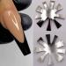 HEART SPEAKER Nail Cutter Plate Manicure Nail Art Making Acrylic Clipper Plate Module Nail Cutter Tool for Women Girls Silver - Buy Online on GoSupps.com