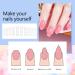 Poly Nail Gel Extension Kit - 10 Colours | UV Lamp, Slip Solution, Base & Top Coat | Beginner DIY Nail Enhancement Set - Buy Online on GoSupps.com