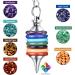 7 Chakras Divination Pendulum for Fortune Telling | International Shipping Available - Buy Online on GoSupps.com
